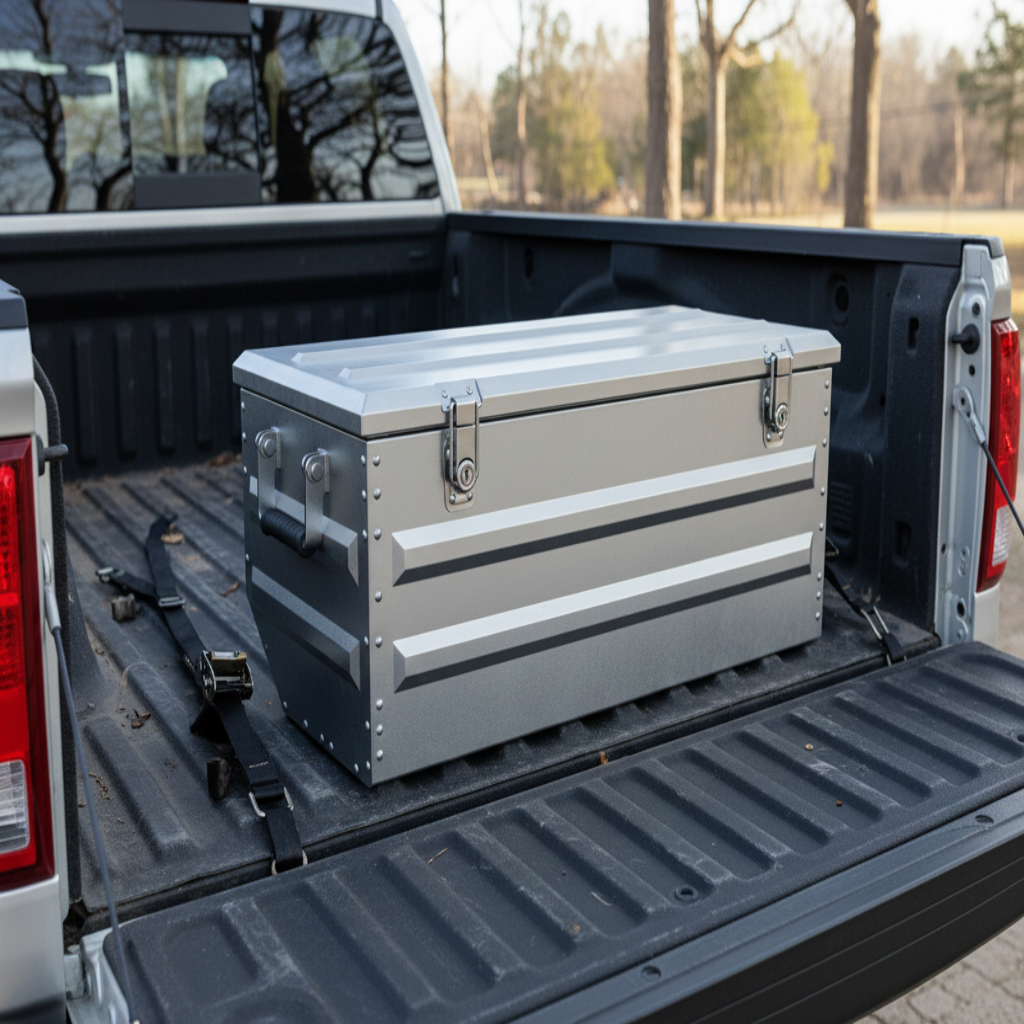 Industrial Metal Toolbox for Medium Duty Truck